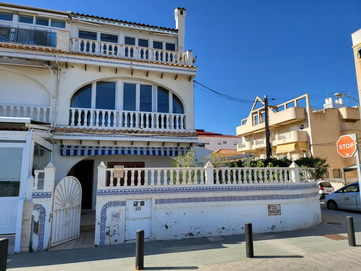 Casa Primera Linea Playa Tamarit  Santa Pola Bagian luar foto