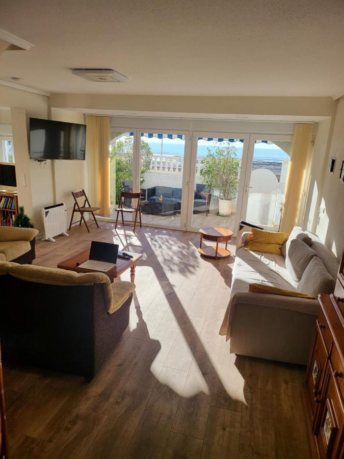 Casa Primera Linea Playa Tamarit  Santa Pola Bagian luar foto