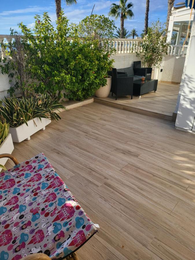 Casa Primera Linea Playa Tamarit  Santa Pola Bagian luar foto