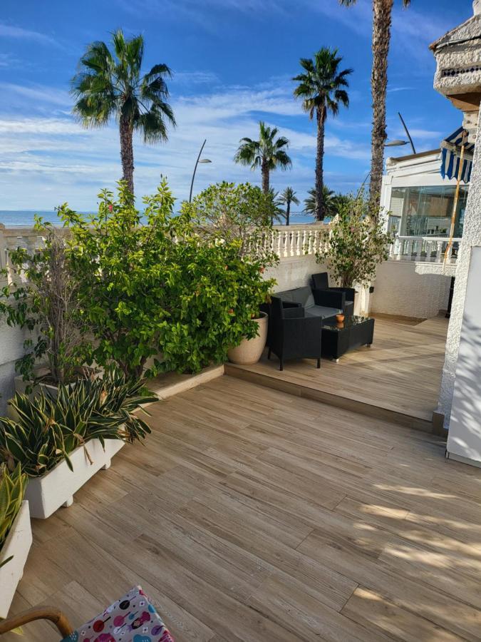 Casa Primera Linea Playa Tamarit  Santa Pola Bagian luar foto