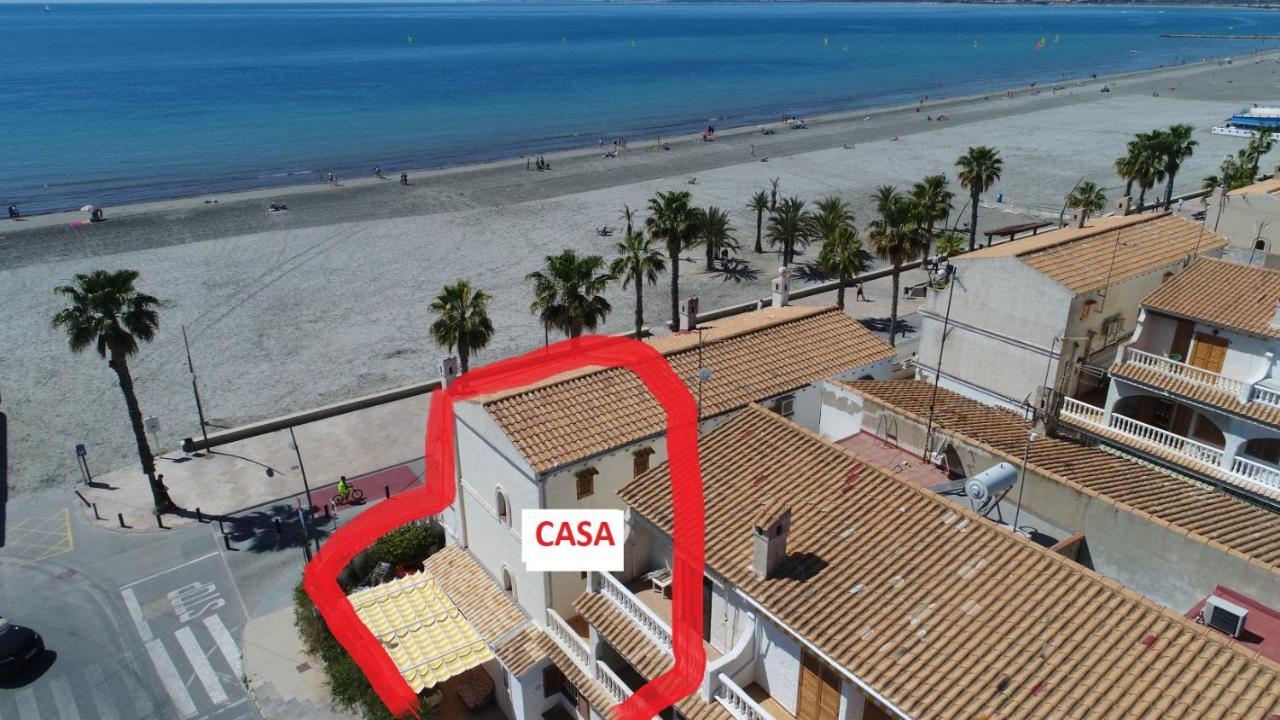 Casa Primera Linea Playa Tamarit  Santa Pola Bagian luar foto