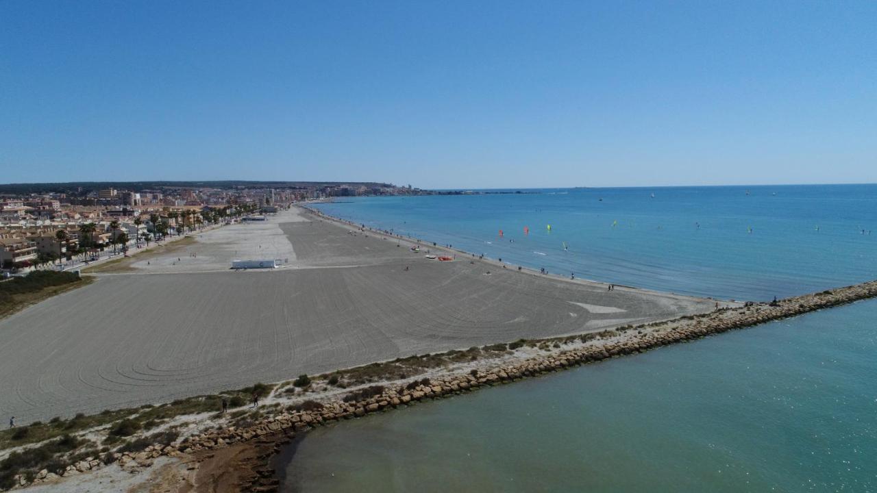 Casa Primera Linea Playa Tamarit  Santa Pola Bagian luar foto